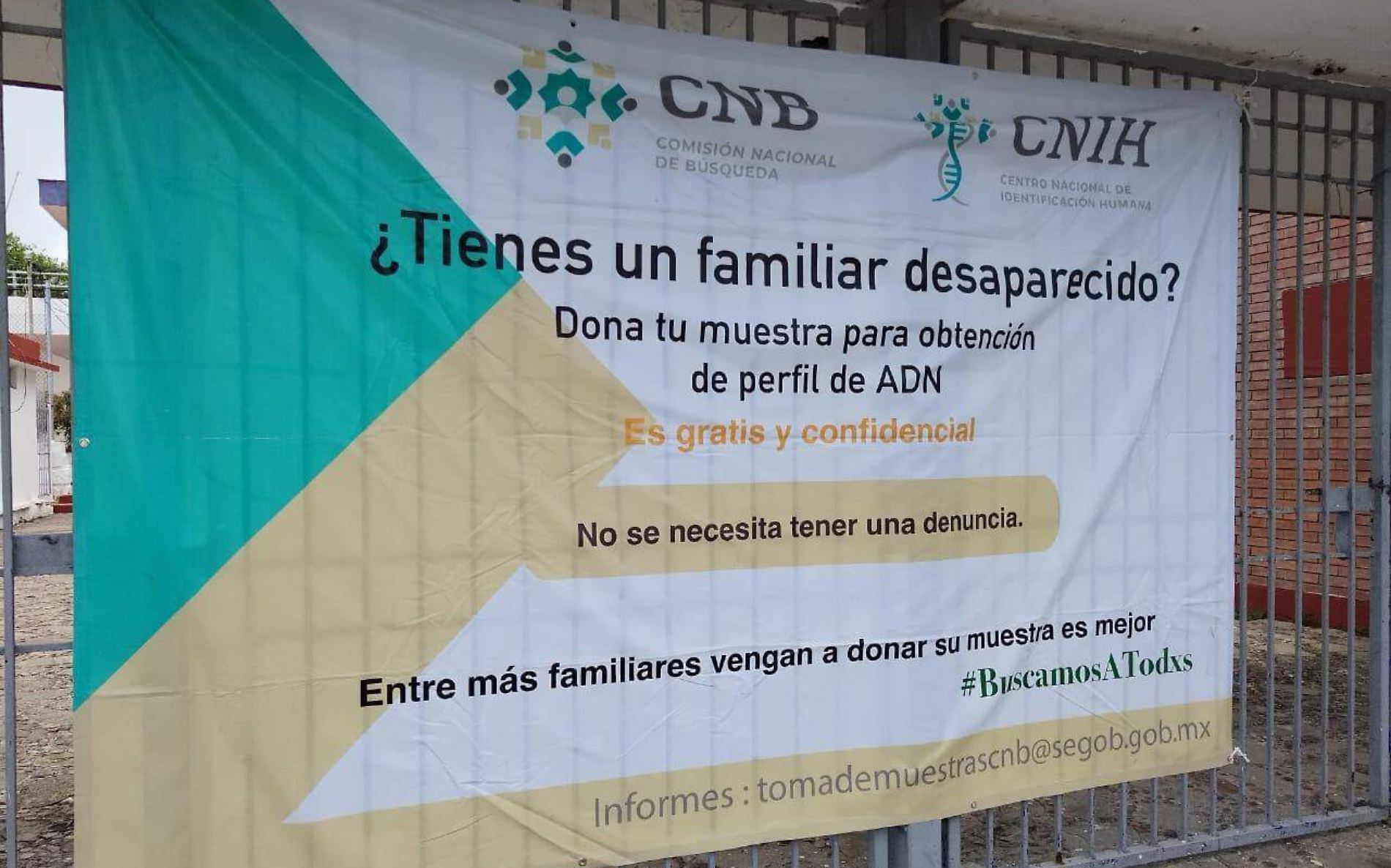 Actualizarán registro de desaparecidos en México; recopilan muestras de ADN en Tamaulipas 